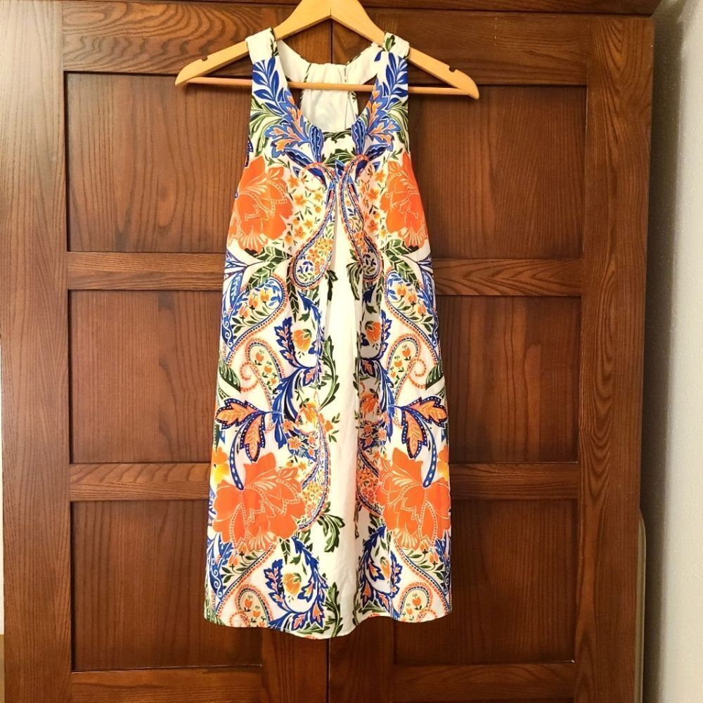 Gianni Bini Floral Paisley Dress Size Small